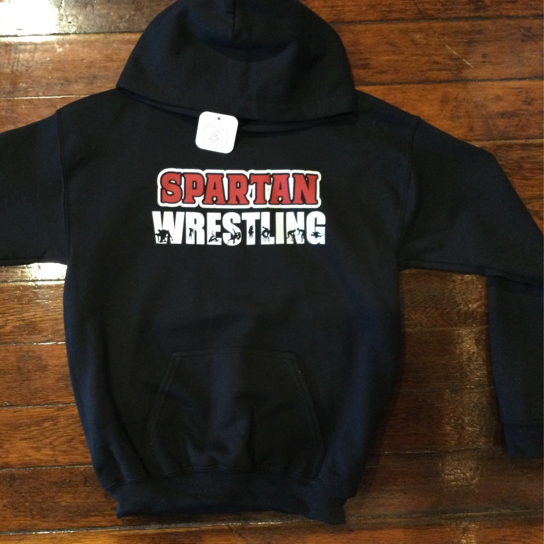 Youth Spartan Wrestling Hoodie