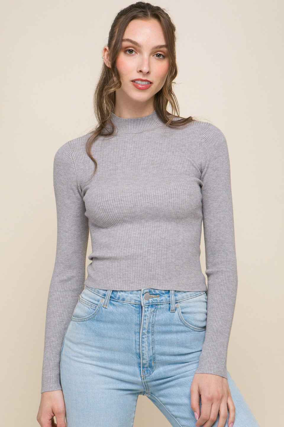 Mock Neck Sweater