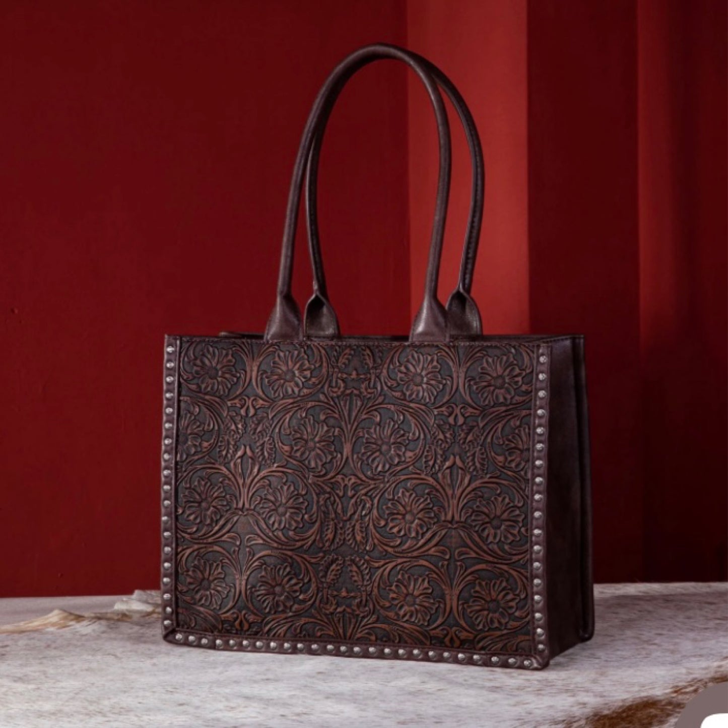 Montana West VintageTooled Tote