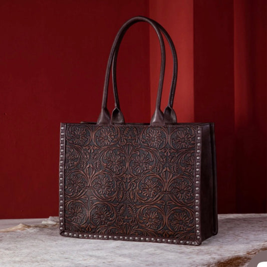 Montana West VintageTooled Tote