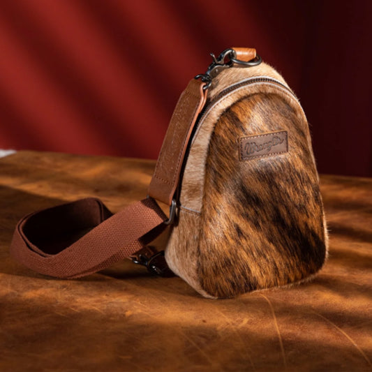Wrangler Hide On Crossbody Bag