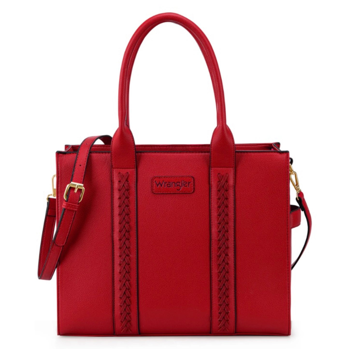 Wrangler Carry-All Tote/Crossbody Red