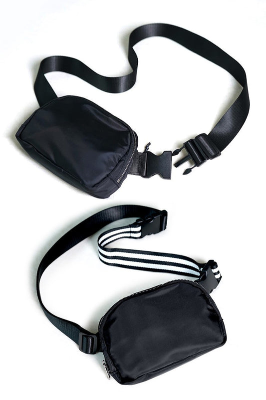 Black Belt Bag w/ Extensions
