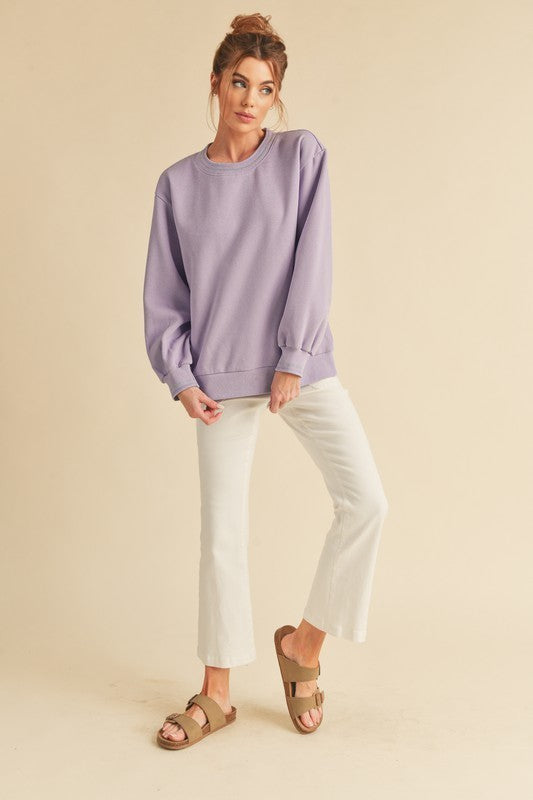 Belicia Sweatshirt in Lilac