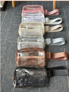Clear Modern Day Crossbody Fanny Pack