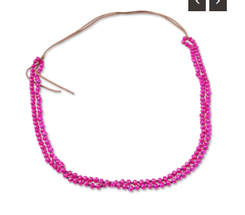 Double Strand Beaded Necklace