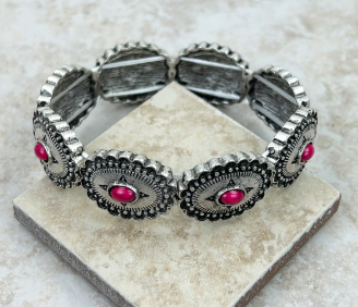 Concho Stretch Bracelet