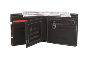 Leather Embossed Wallet